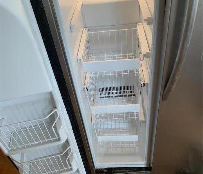 Clean refrigerator after a SERVPRO general cleaning in Newberry, SC 