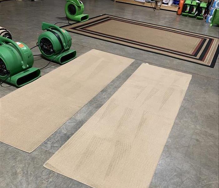 Area Rugs cleaned in our warehouse in Newberry, SC 